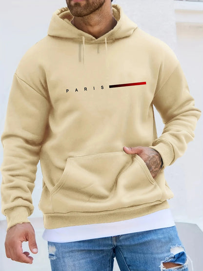Men's paris hoodie