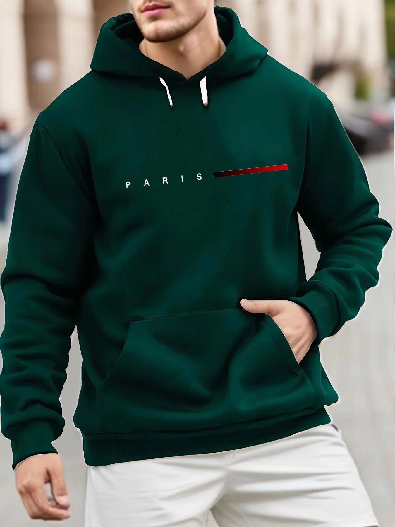 Men's paris hoodie