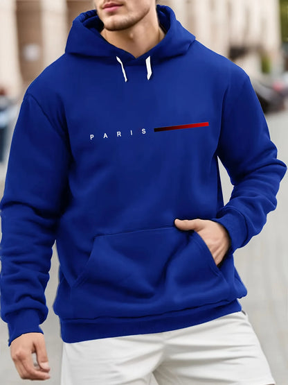 Men's paris hoodie