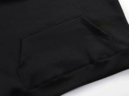 Hip Hop Hoodie Men's Spring and Autumn Hooded Cotton Oversized Unisex Pullovers European Wood Casual Outdoor Sweatshirts Hoodie